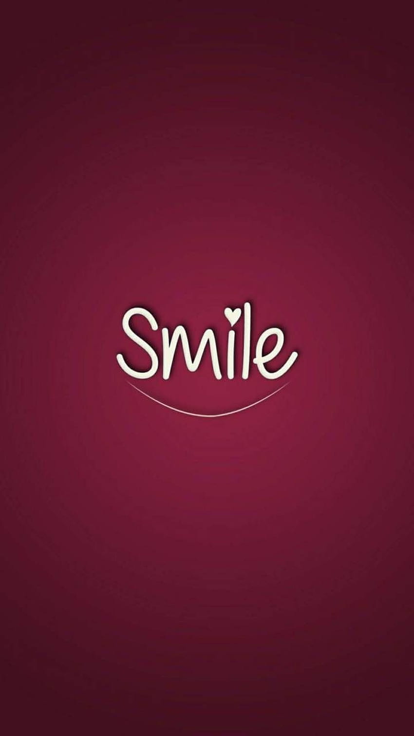 Smile - by ZEDGEâ, Just Smile HD phone wallpaper